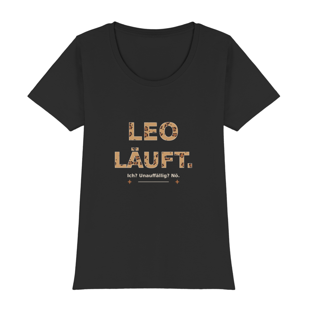 Leo läuft. | Damen-T-Shirt