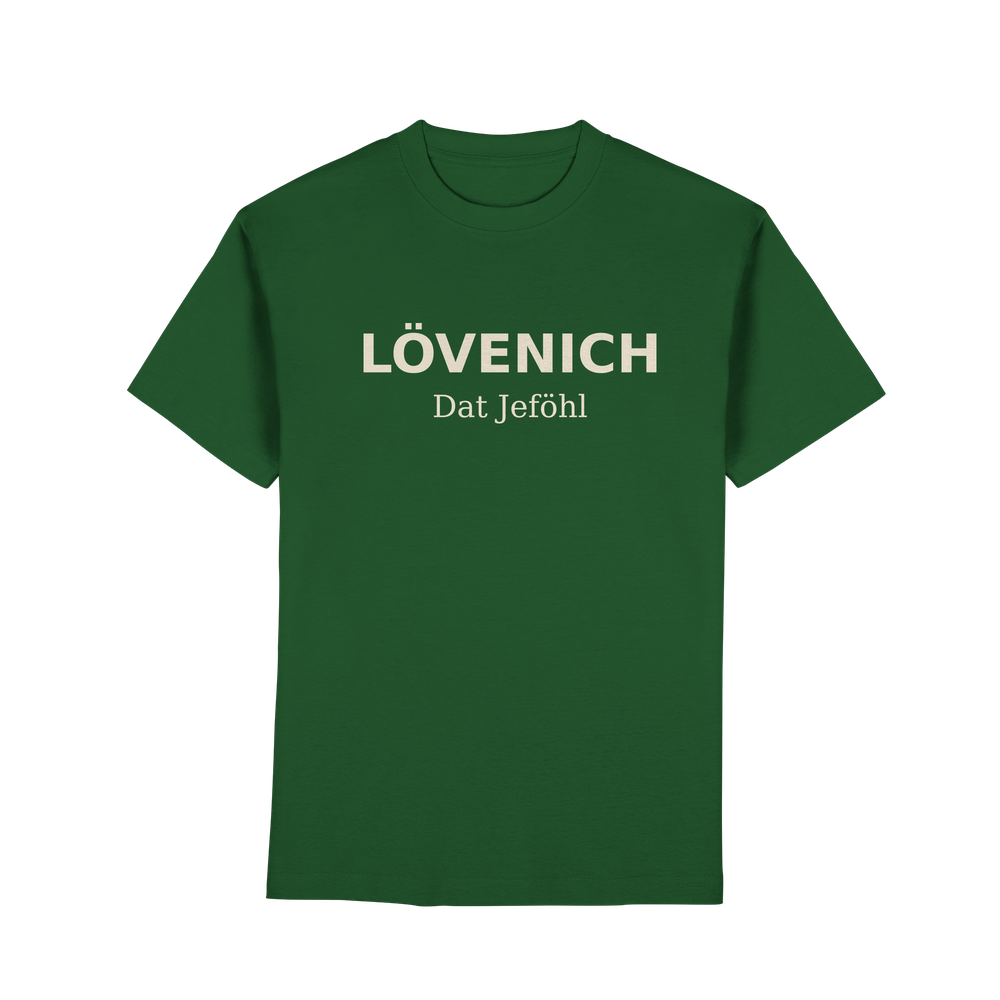 LÖVENICH – Dat Jeföhl | T-Shirt DarkGreen