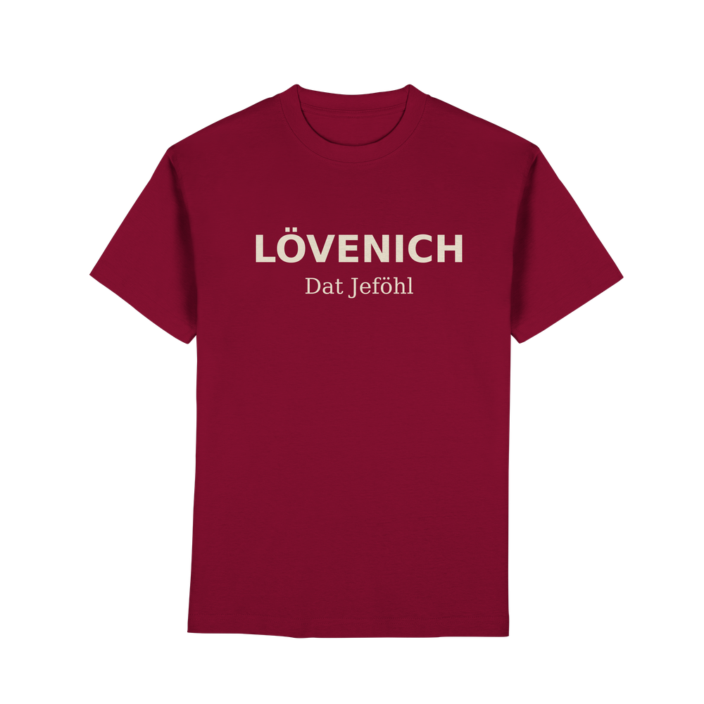 LÖVENICH – Dat Jeföhl | T-Shirt Wine